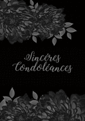 Sinc&egrave;res pens&eacute;es sur fond noir &eacute;l&eacute;gant